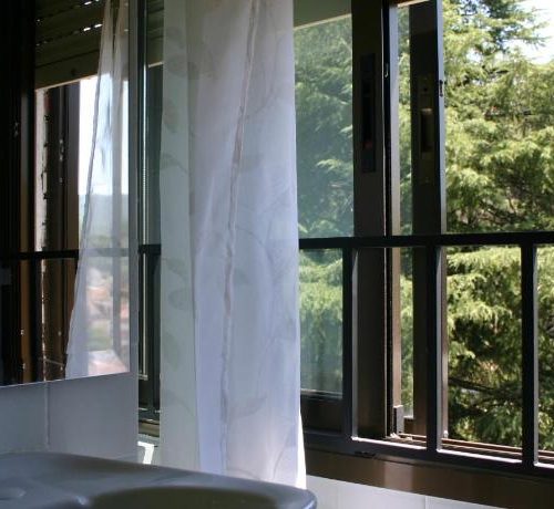 ventana baño hostal